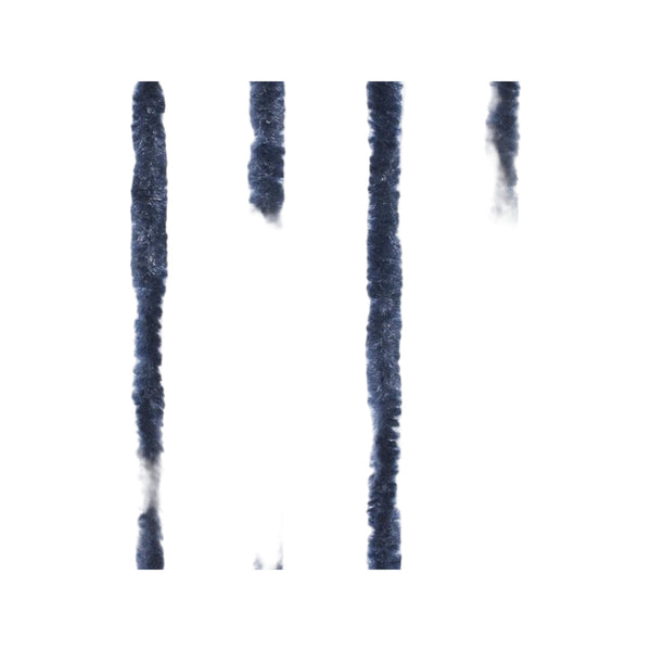 Travellife Chenille grijs/wit/blauw 56x185cm