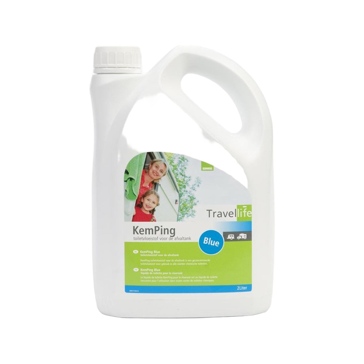 Travellife KemPing Blue toiletvloeistof 2L