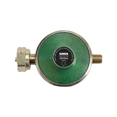 Gimeg gasdrukregelaar Uni. 30 mb Kombi X 1/4 inch l.