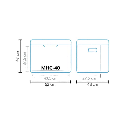 Mestic koelbox Hybride MHC-40 AC/DC