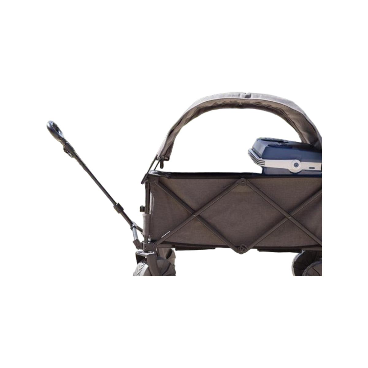 Travellife Burano bolderkar grey met dak