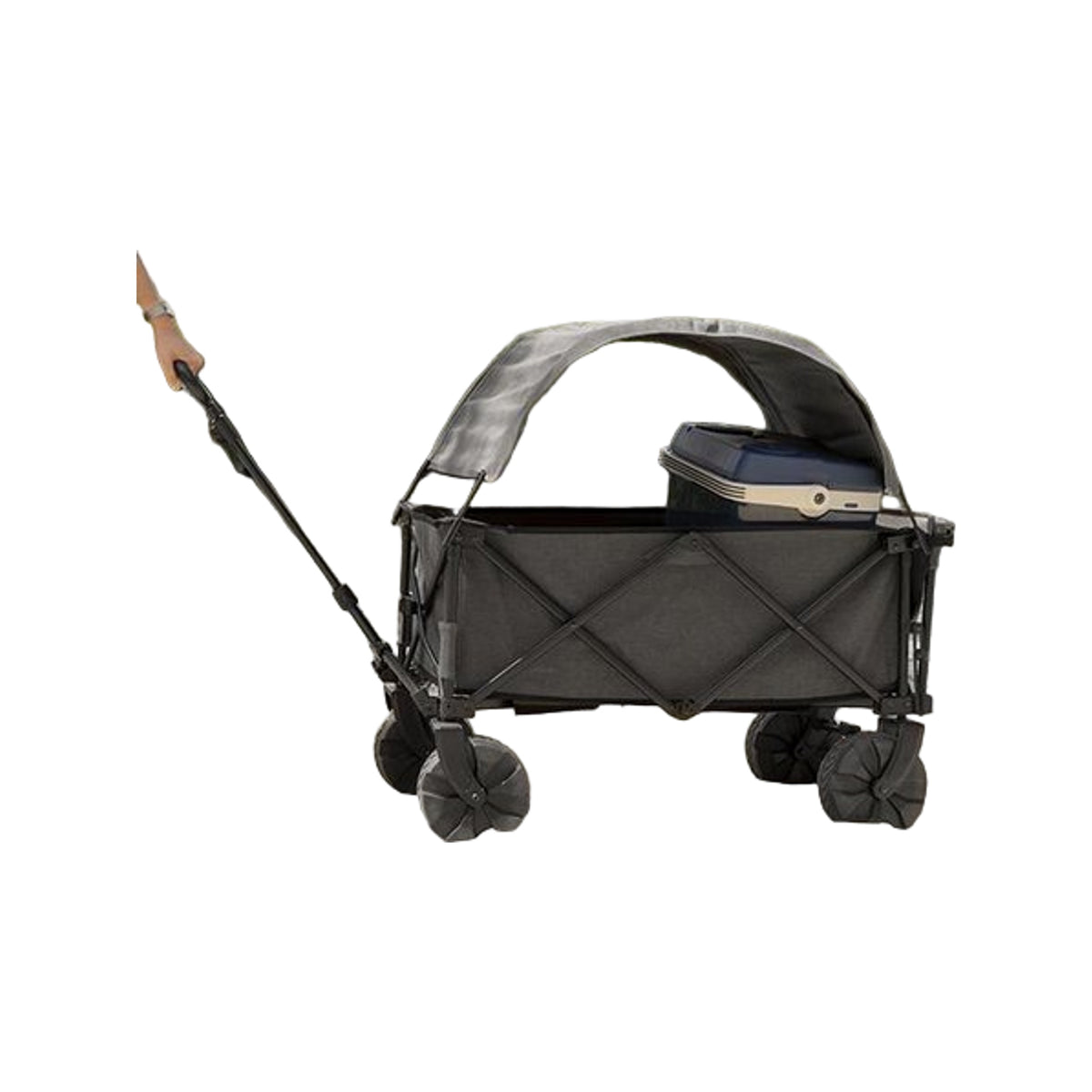 Travellife Burano bolderkar grey met dak