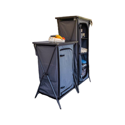 Travellife Toledo opbergkast hoog dark grey