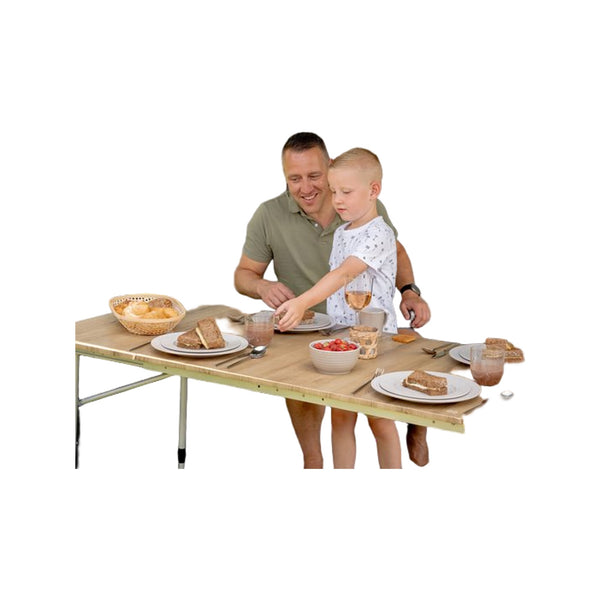 Travellife Sorrento tafel brown 80/110/140