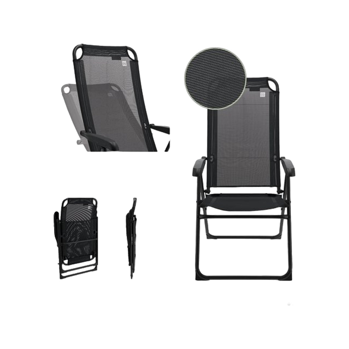Travellife Como standenstoel blend grey