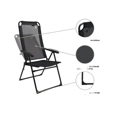 Travellife Como standenstoel blend grey