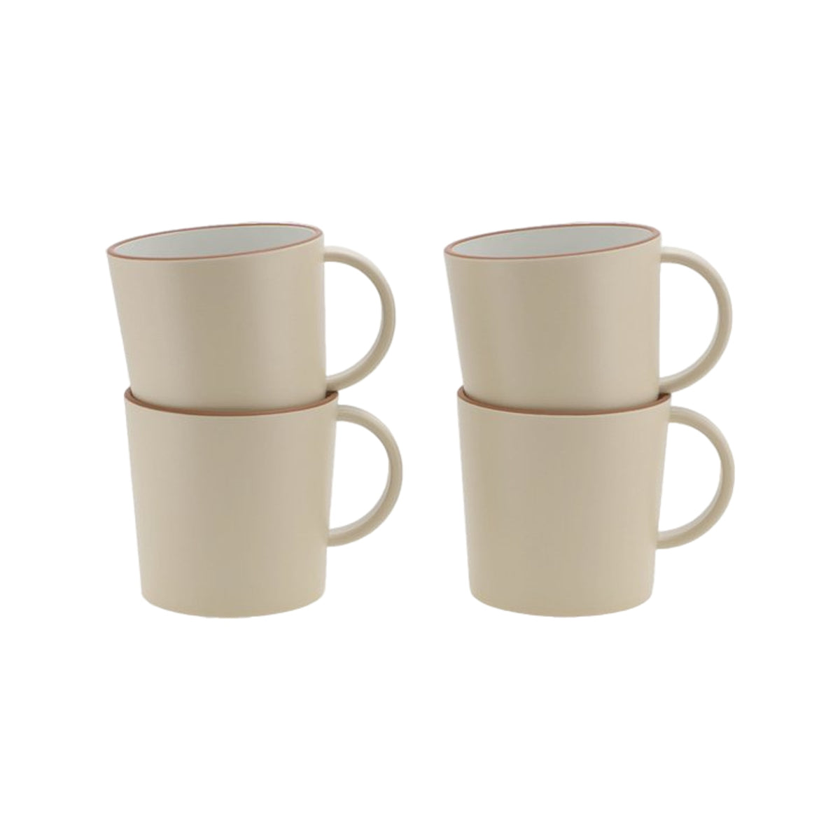 Travellife Avila mokken chalk white set 4 pcs