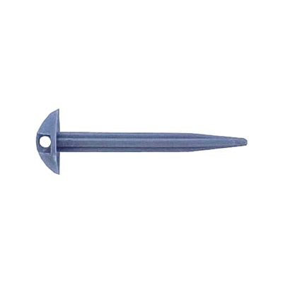 Campking zak 6 grondzeilpen kunststof 10 cm