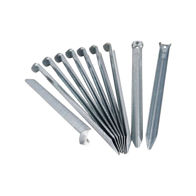Campking zak 10 tentharing halfrond 24 cm smal
