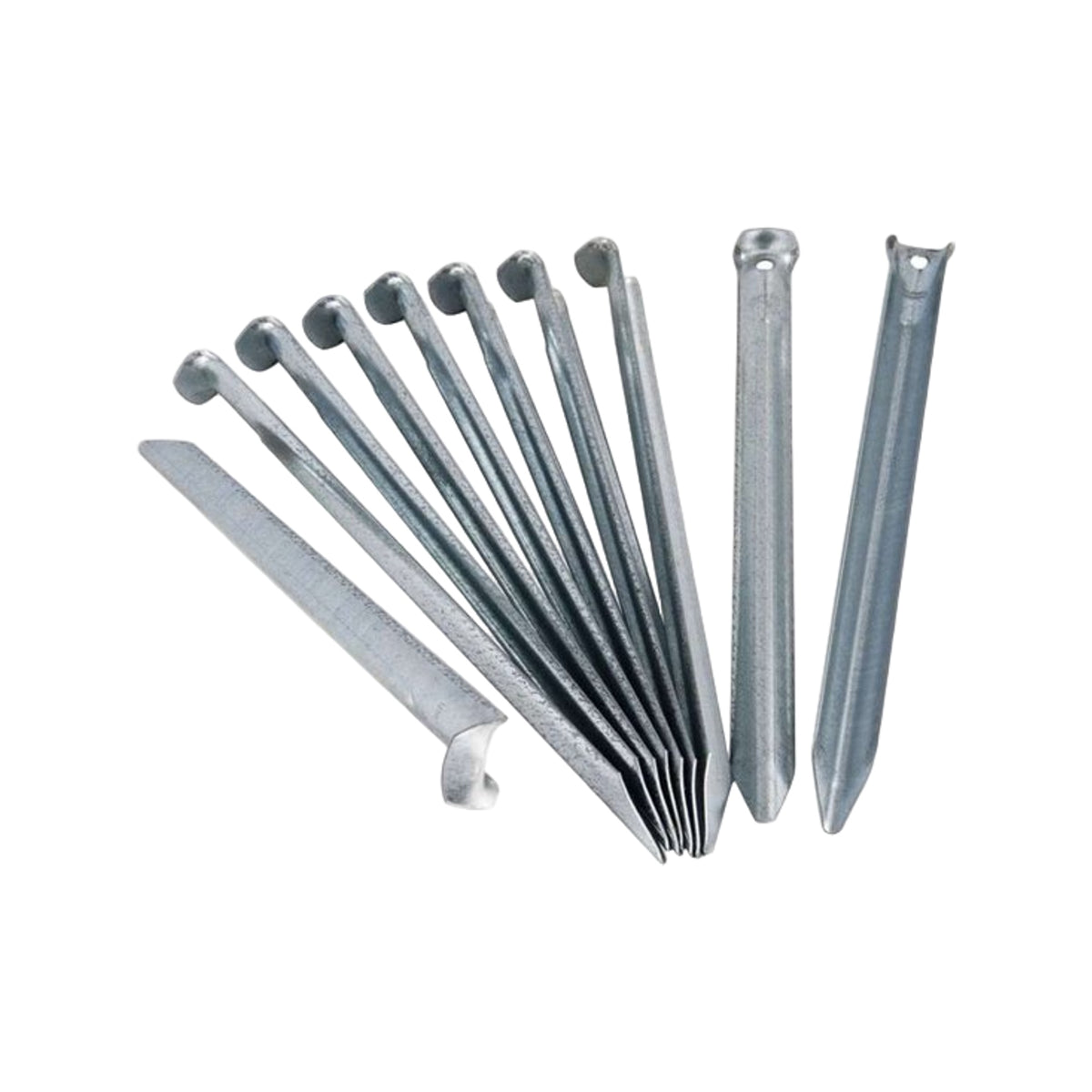Campking zak 10 tentharing halfrond 24 cm smal