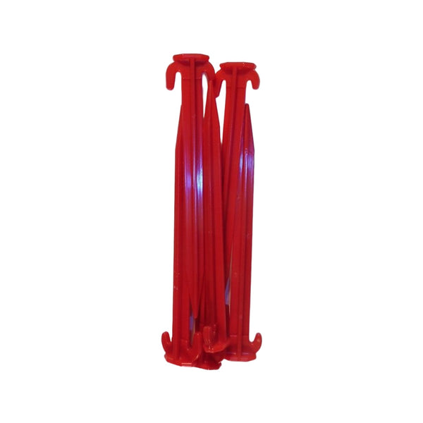 Campking zak 6 tentharing kunststof 20 cm