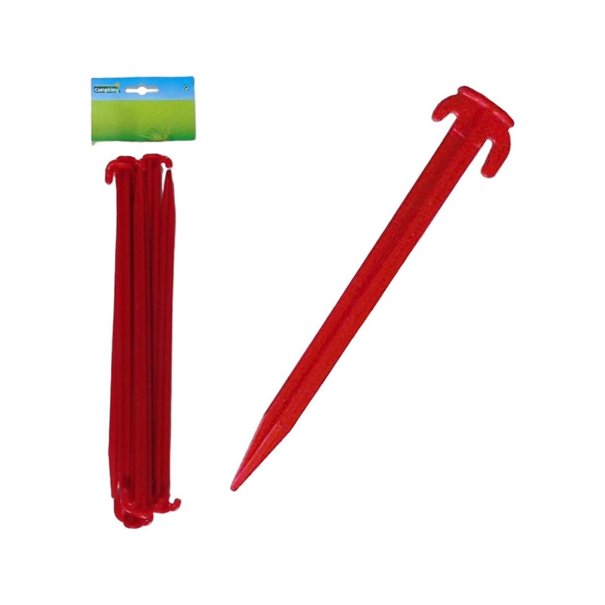 Campking Zak 6 Tentharing Kunststof 30 Cm