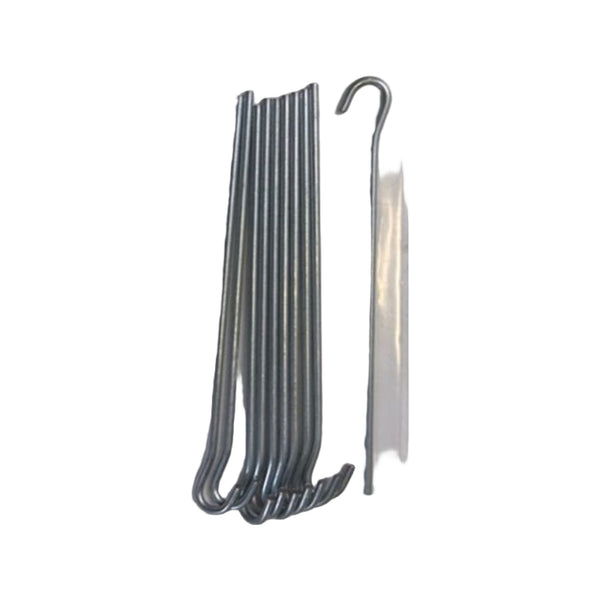 Campking zak 10 grondpen open oog 24 cm