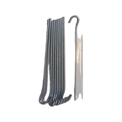 Campking zak 10 grondpen open oog 24 cm