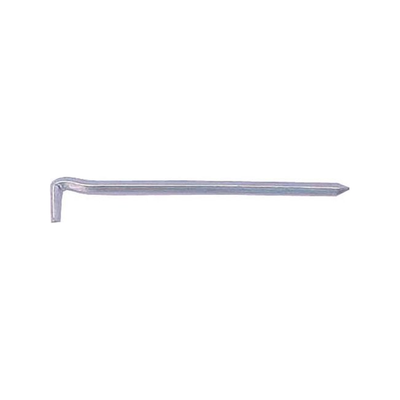 Campking zak 6 grondpen vierkant 16 cm x 5 mm
