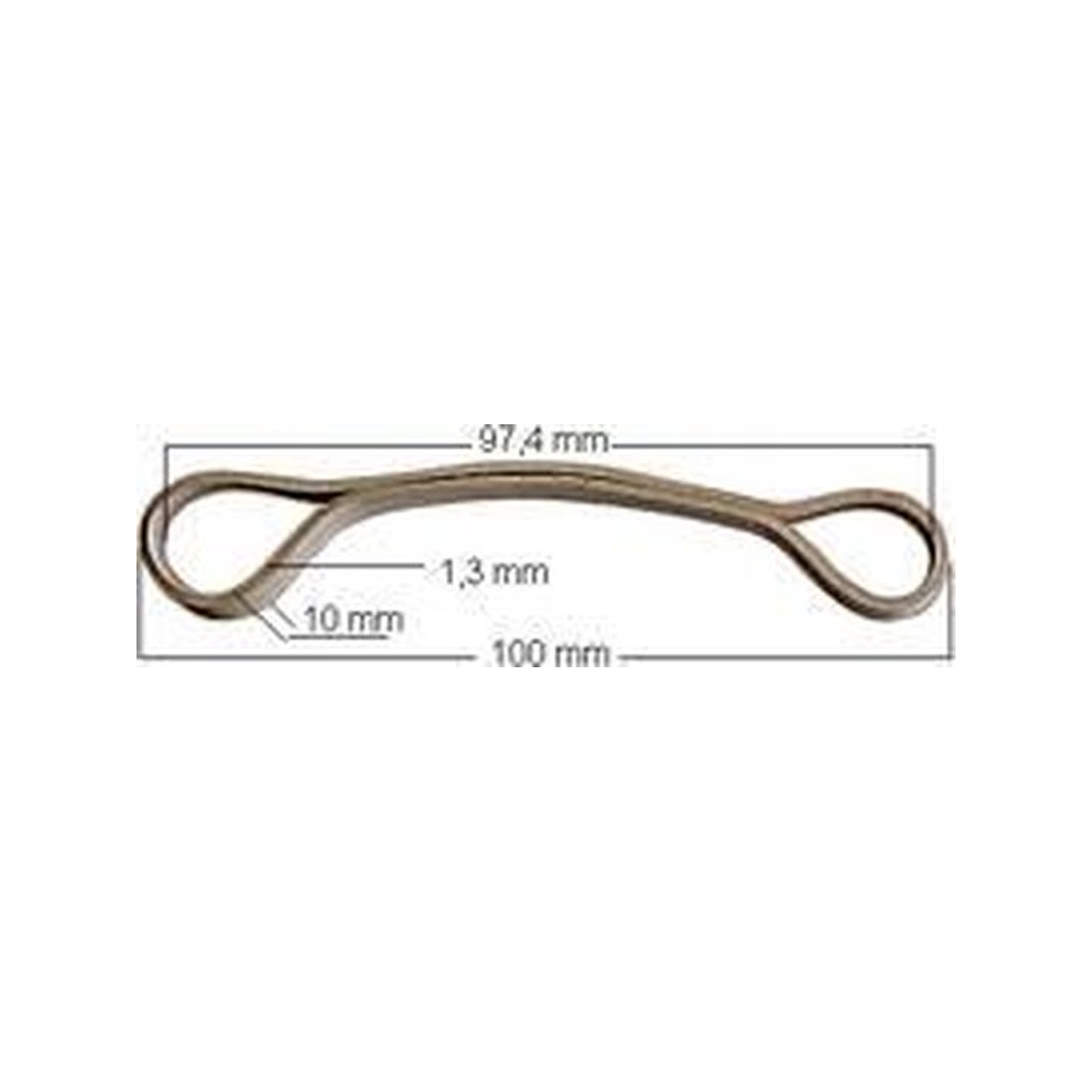 Campking Zak 10 Rubber Ring 100 X 10 X 2 Mm