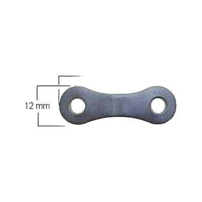 Campking zak 10 gebogen spanner aluminium