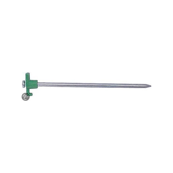 Campking zak 4 rotspen 25cm +kunstst.haak