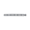 Campking zak 10 trapspanner met knop 24,5x2 cm