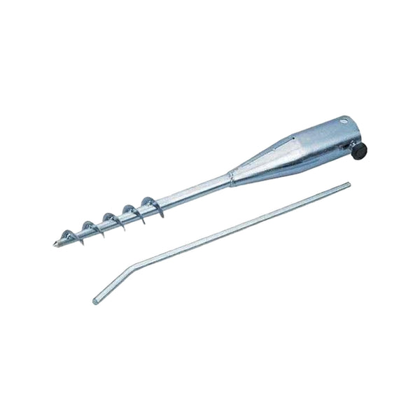 Campking Grondboor staal 56 cm x ø 68 mm