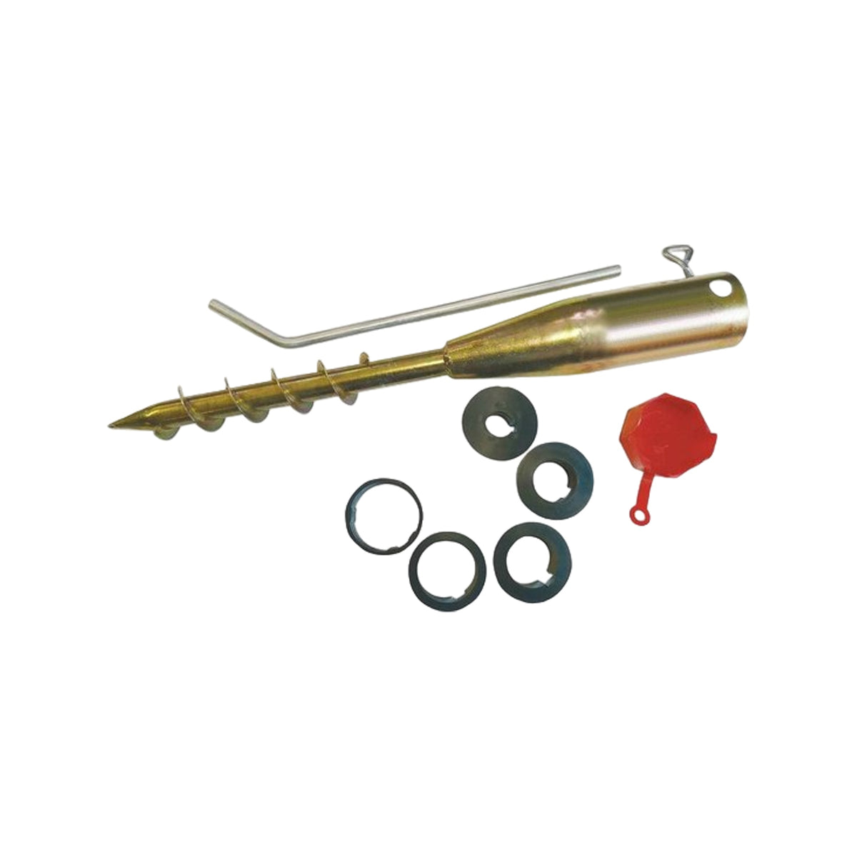 Campking Grondboor staal 56 cm x ø 68 mm