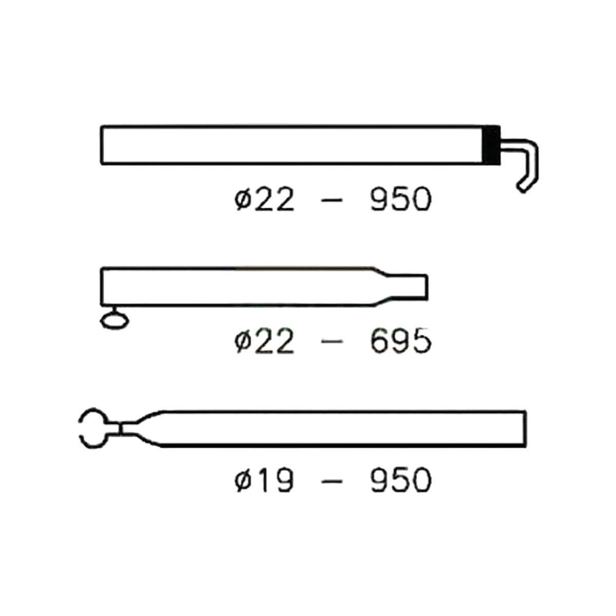 Campking Zak Extra Dakligger 22/19 Mm.170-250 Cm