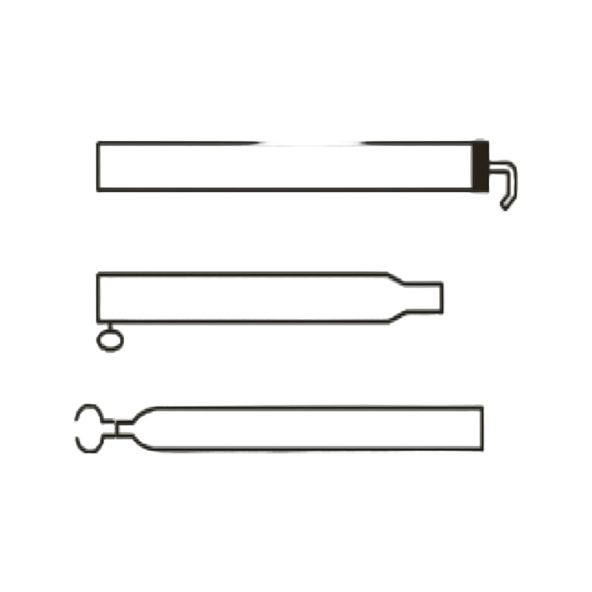 Campking zak extra dakligger 25/22 mm.170-250 cm