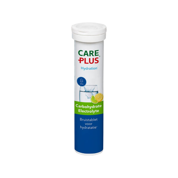 Care plus Carbohydrate Electrolyte bruistablet lemon/lime,