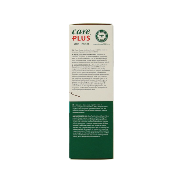 Care Plus Anti-Insect Natural spray Citriodiol, 60ml
