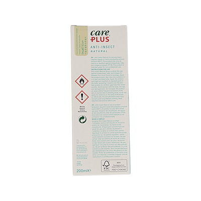 Care Plus Anti-Insect Natural spray Citriodiol, 200ml