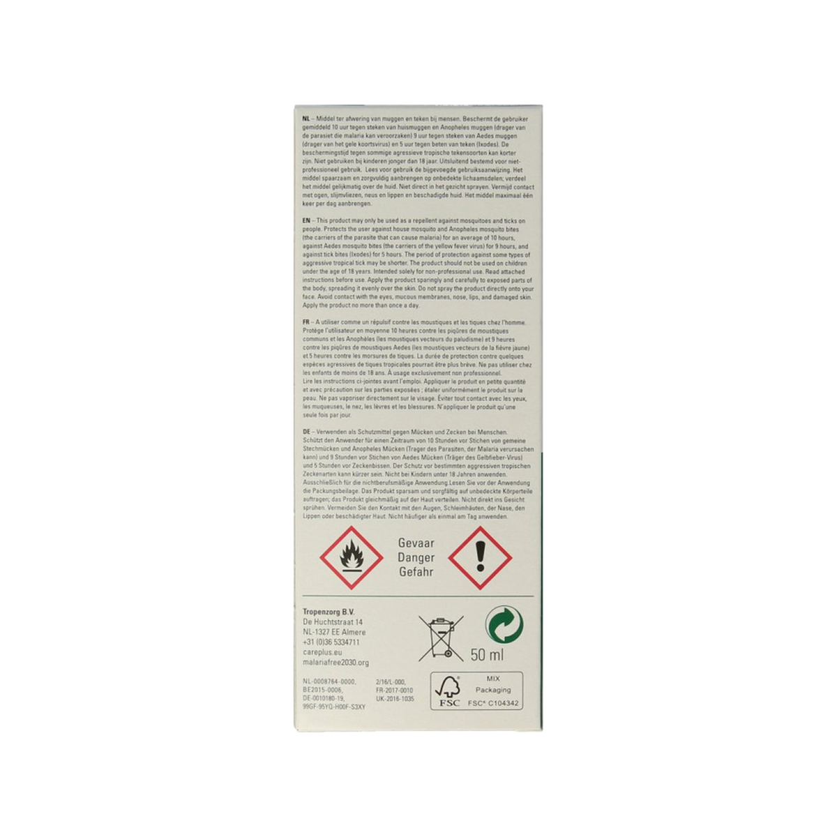 Care Plus Anti-Insect Deet 50% lotion, 50ml