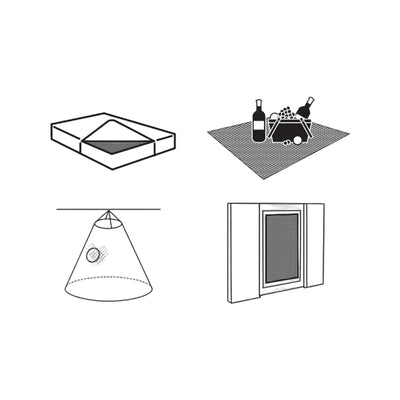 Care Plus Mosquito Net Bug Sheet Durallin®, 1pers
