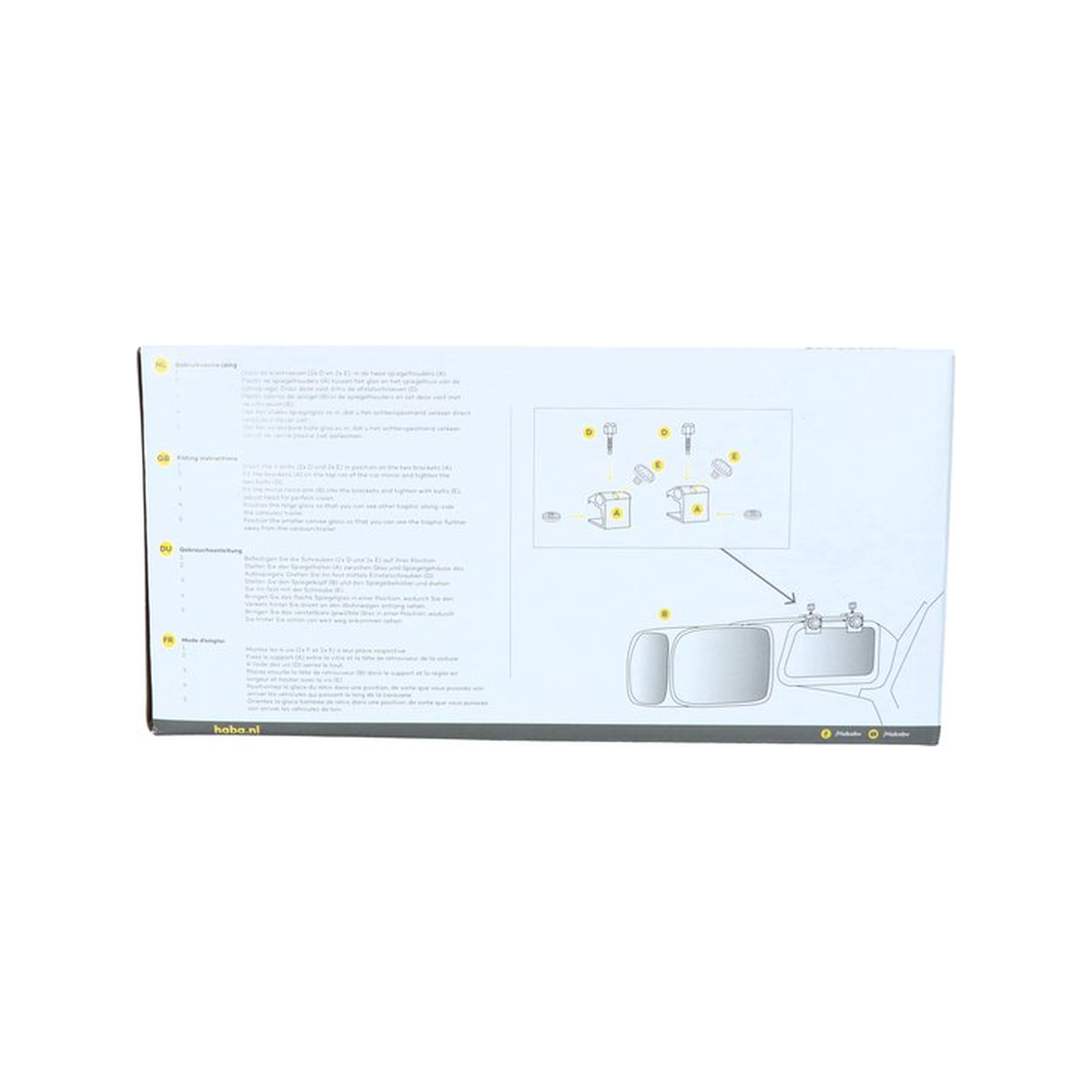 Haba Scope dubbelfocus opzetspiegel p. set