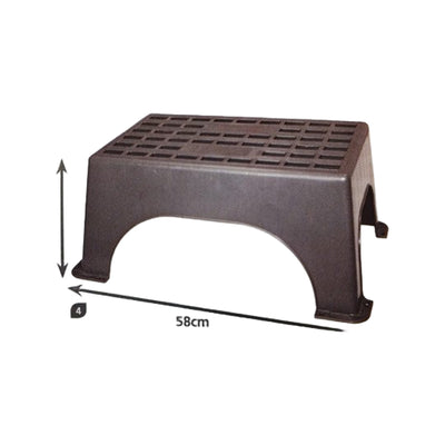 Haba Auckland robuuste kunststof opstap max. 200kg