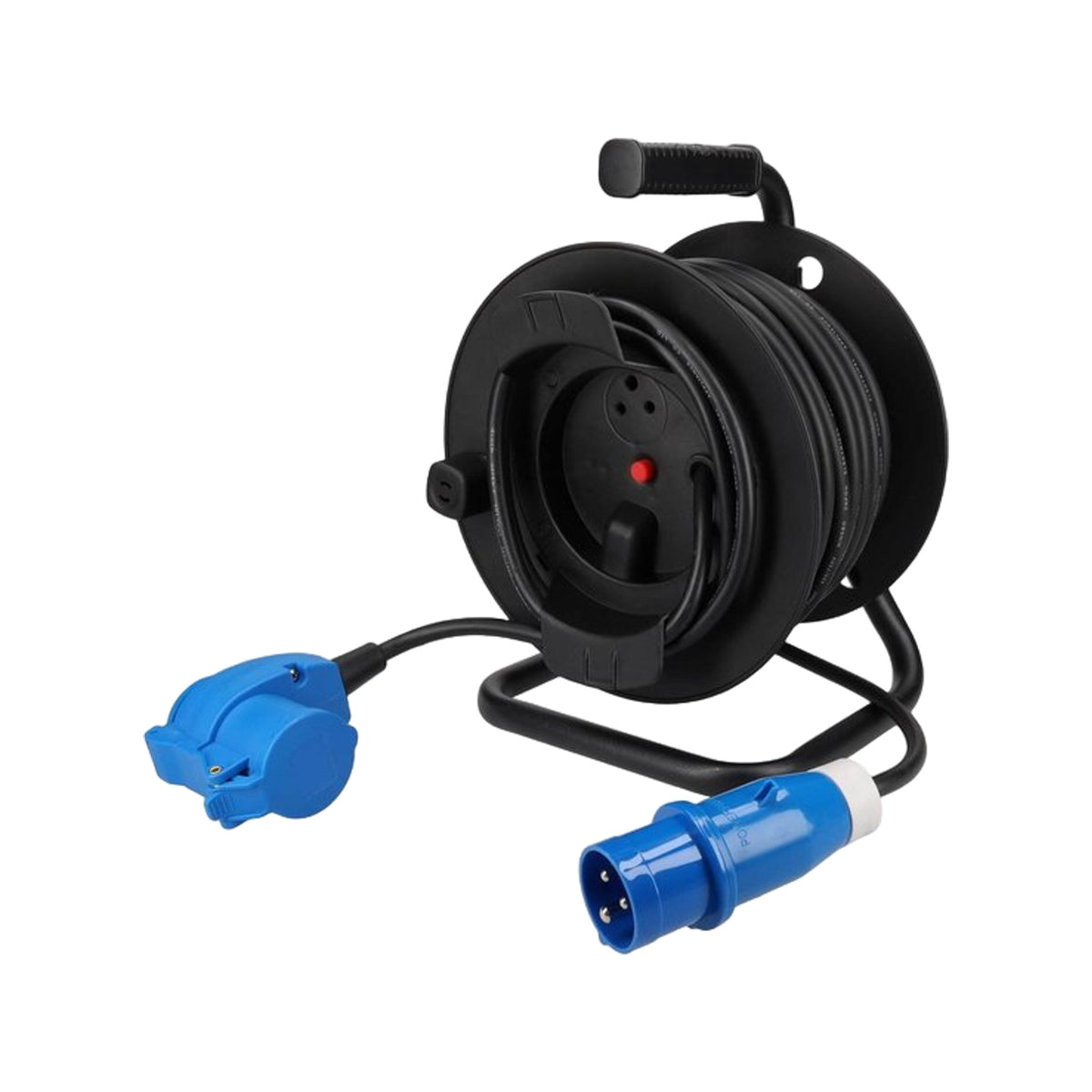 Haba Haspel 25m 3x1.5 CEE stekker+winkelkoppeling
