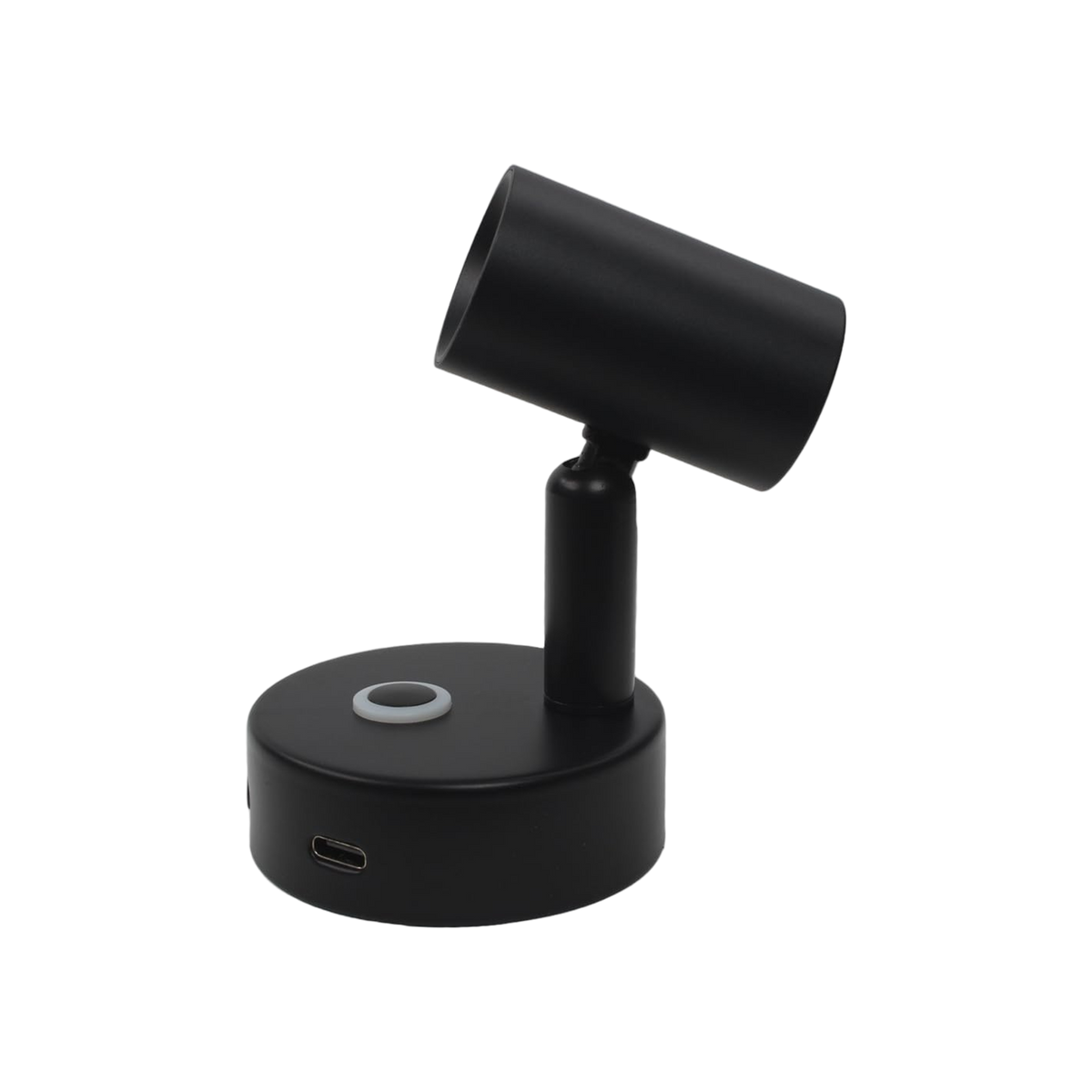 Haba Felino opbouwspot met USB-C touch dim schak. zwart