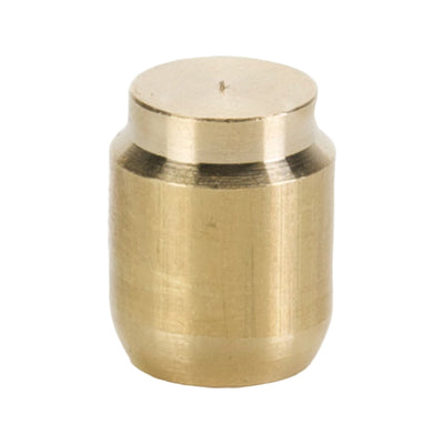 Gimeg Blindstop Knelkoppeling 8Mm Messing (2 Stuks)