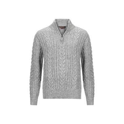 Life-line Marcel Half Zip Sweater Men