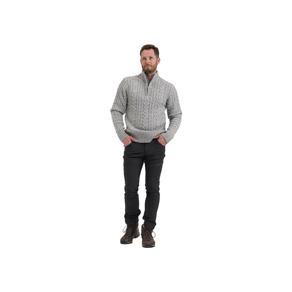 Life-line Marcel Half Zip Sweater Men
