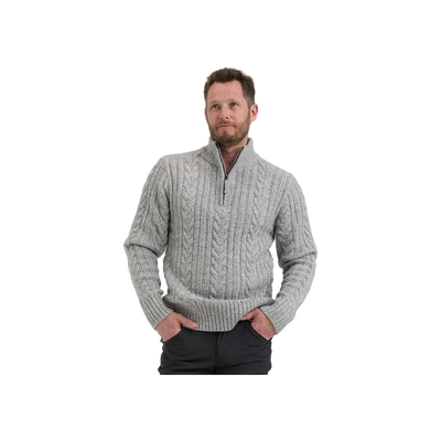 Life-line Marcel Half Zip Sweater Men