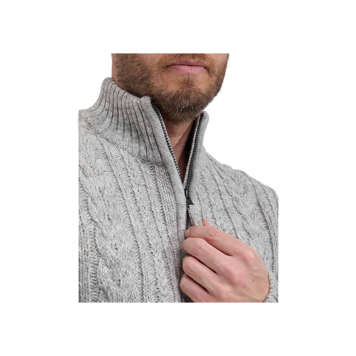 Life-line Marcel Half Zip Sweater Men