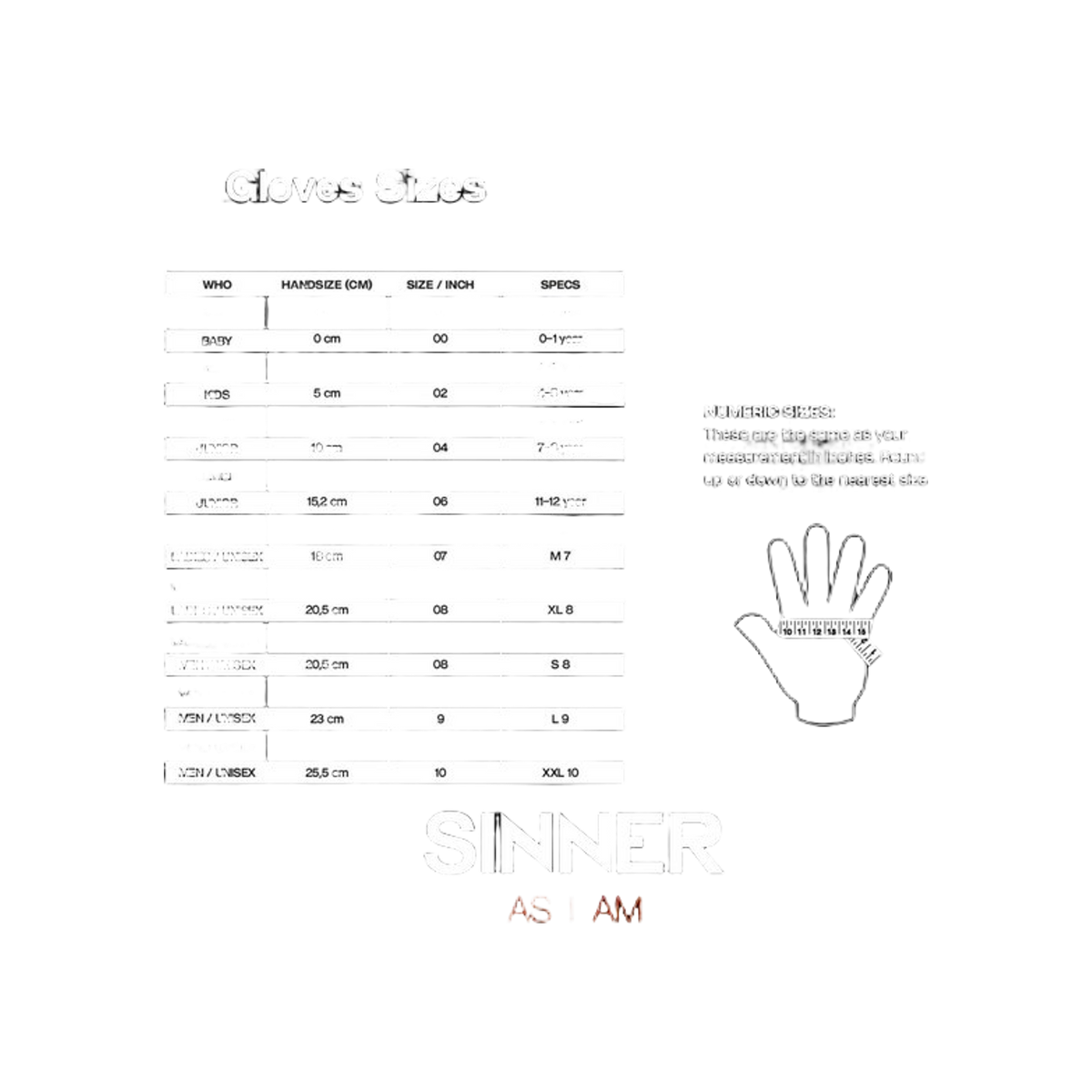 Sinner Canmore Glove