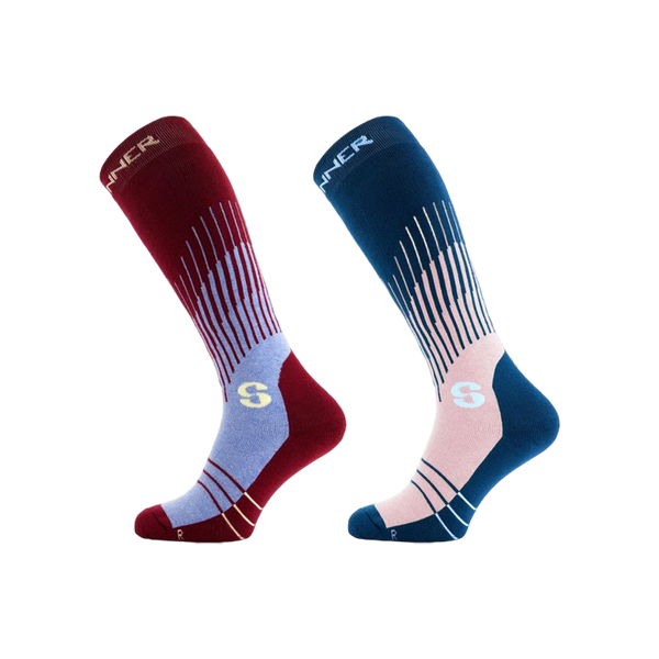Sinner Ladies Ski Socks Graphic