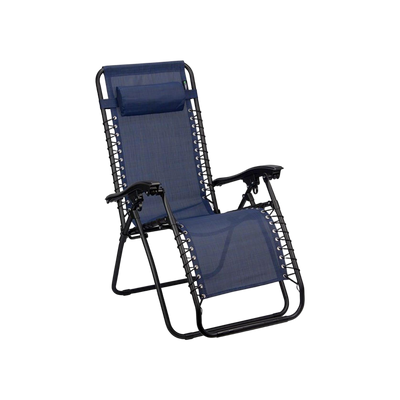 Abbey Camp Relax Stoel Bellagio Grijs Blauw