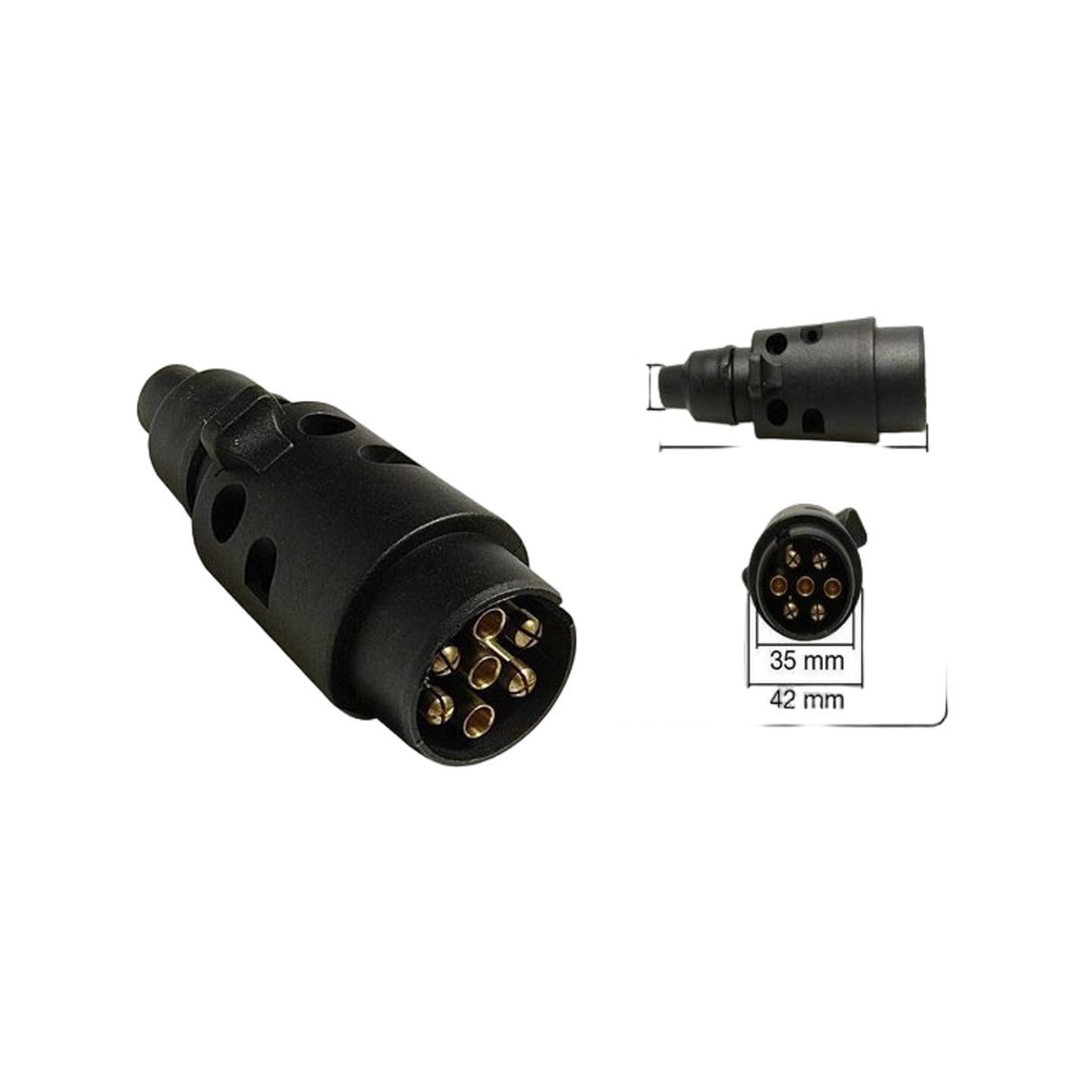 Pro Plus Stekker 7-Polig Pvc