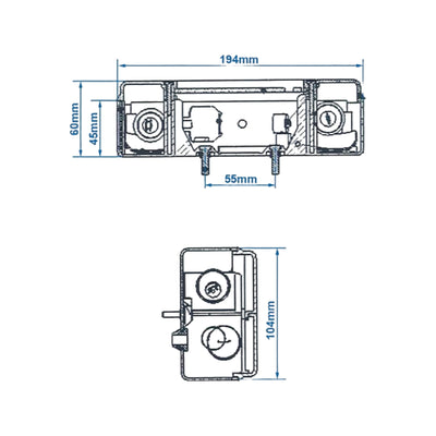 Pro Plus Achterlicht 5 Functies 194X104Mm Links In Blister