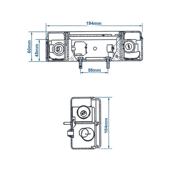 Pro Plus Achterlicht 5 Functies 194X104Mm Links In Blister