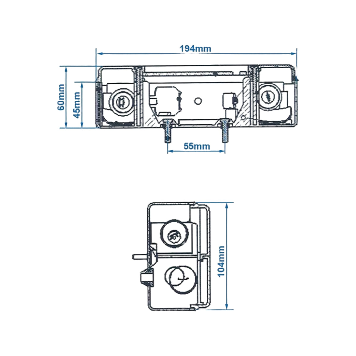 Pro Plus Achterlicht 5 Functies 194X104Mm Rechts In Blister