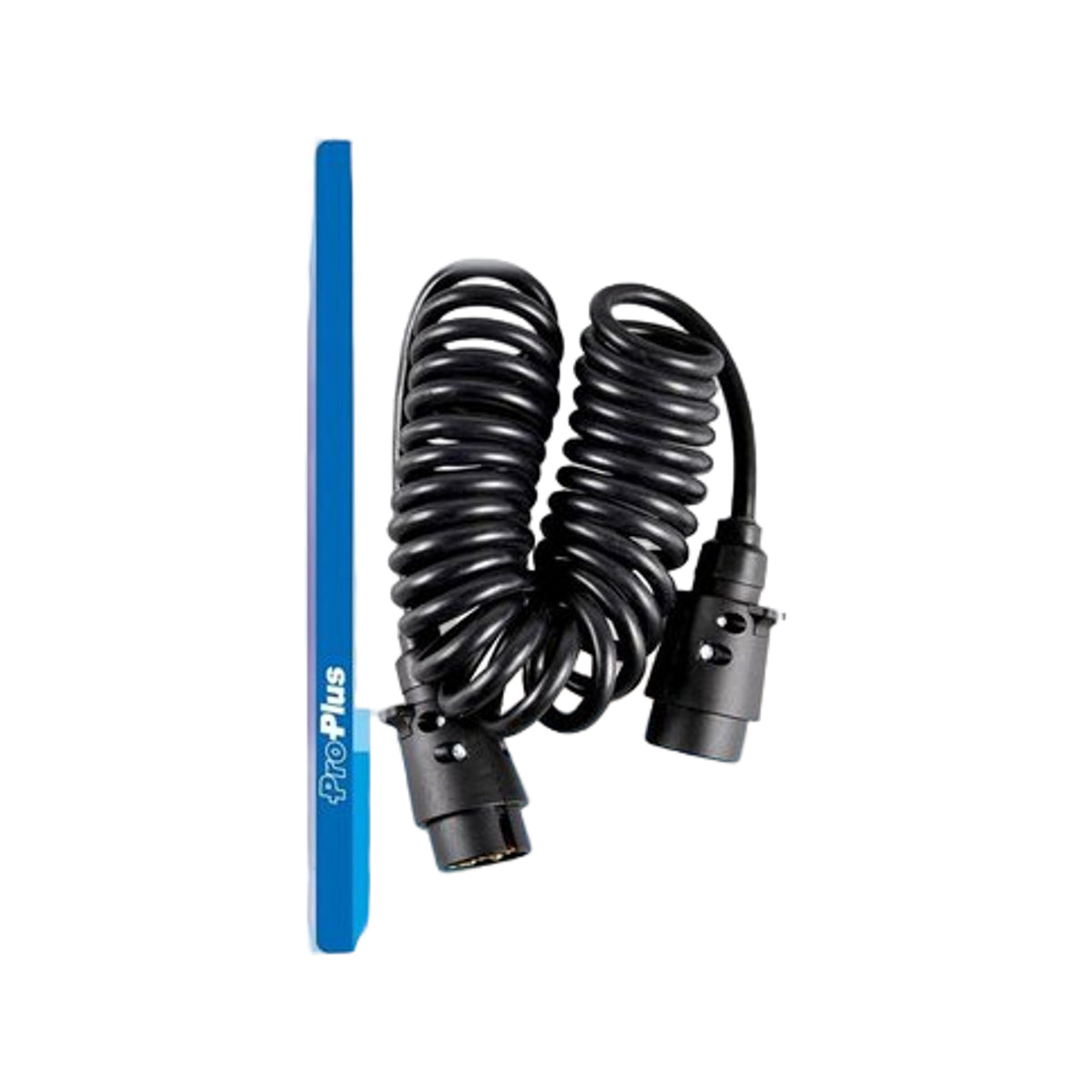 Pro Plus Spiraalkabel 3M Met 2X Stekker 7-Polig Pvc In Blister