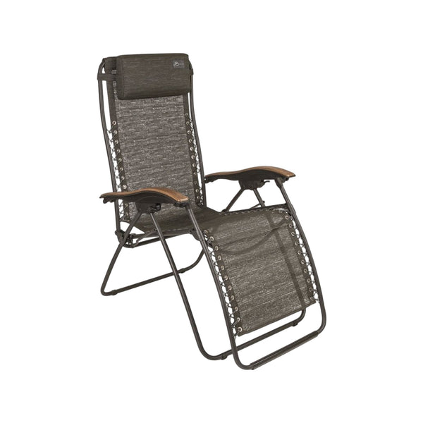 Bardani Riposo Relaxstoel Urban Grey Verstelbare Camping Ligstoel